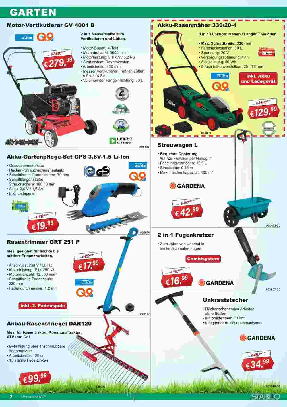 Stabilo Fachmarkt Prospekt (ab 04.03.2024) zum Blättern - Seite 2