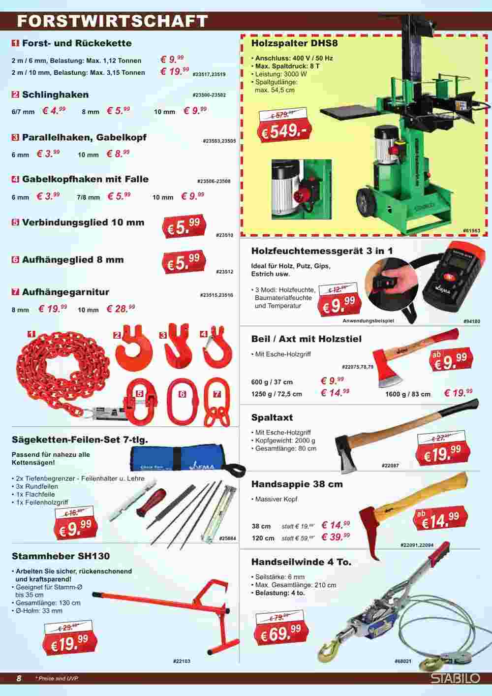 Stabilo Fachmarkt Prospekt (ab 04.03.2024) zum Blättern - Seite 8