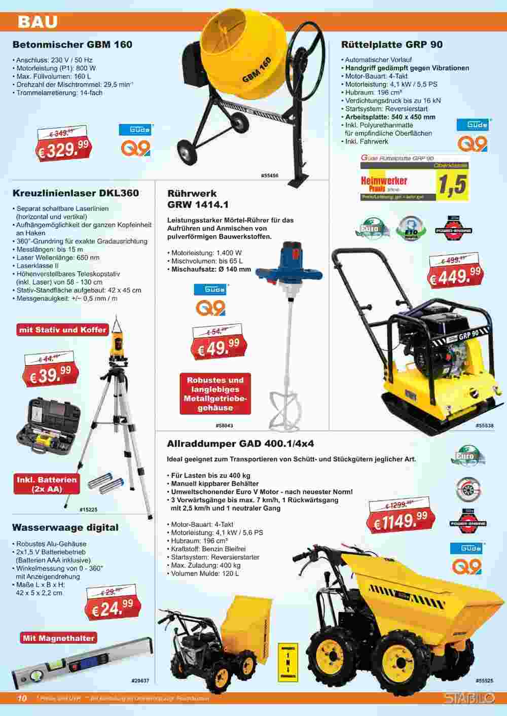 Stabilo Fachmarkt Prospekt (ab 04.03.2024) zum Blättern - Seite 10