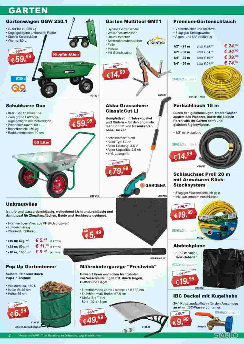 Stabilo Fachmarkt Prospekt (ab 04.03.2024) zum Blättern - Seite 4