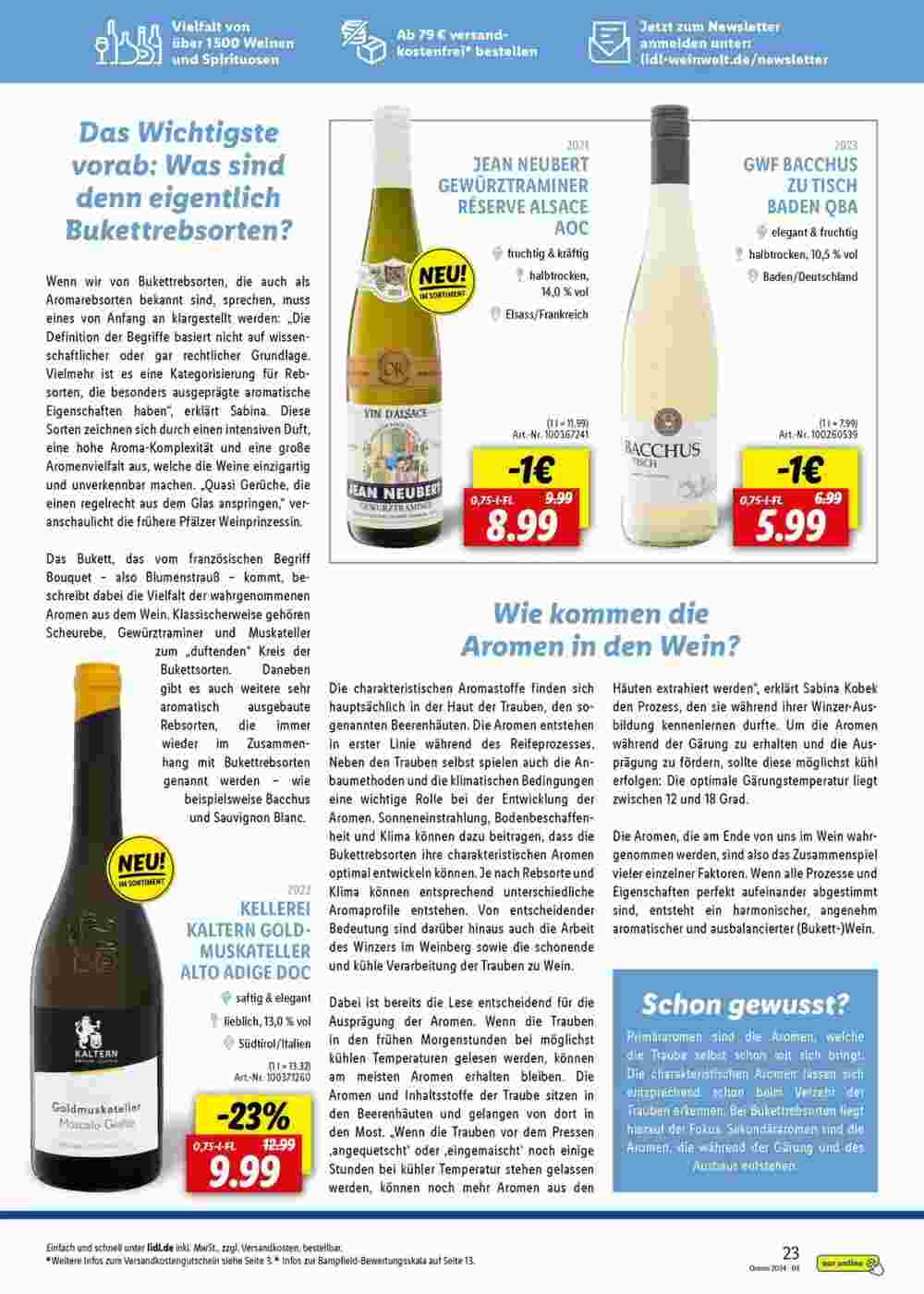 Lidl Prospekt (ab 04.03.2024) zum Blättern - Seite 23