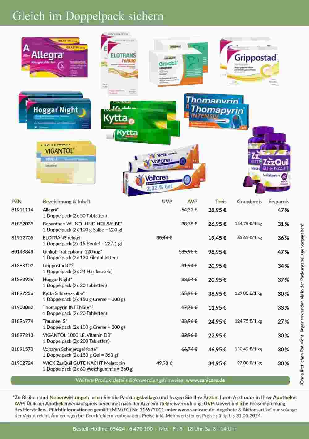 Sanicare Prospekt (ab 06.03.2024) zum Blättern - Seite 14
