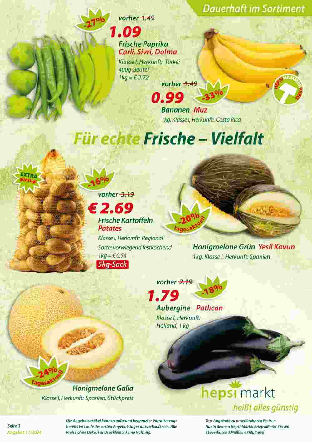 Hepsi-Markt Prospekt (ab 10.03.2024) zum Blättern - Seite 3