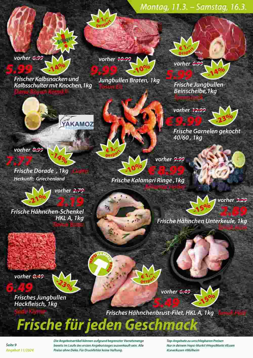 Hepsi-Markt Prospekt (ab 10.03.2024) zum Blättern - Seite 9