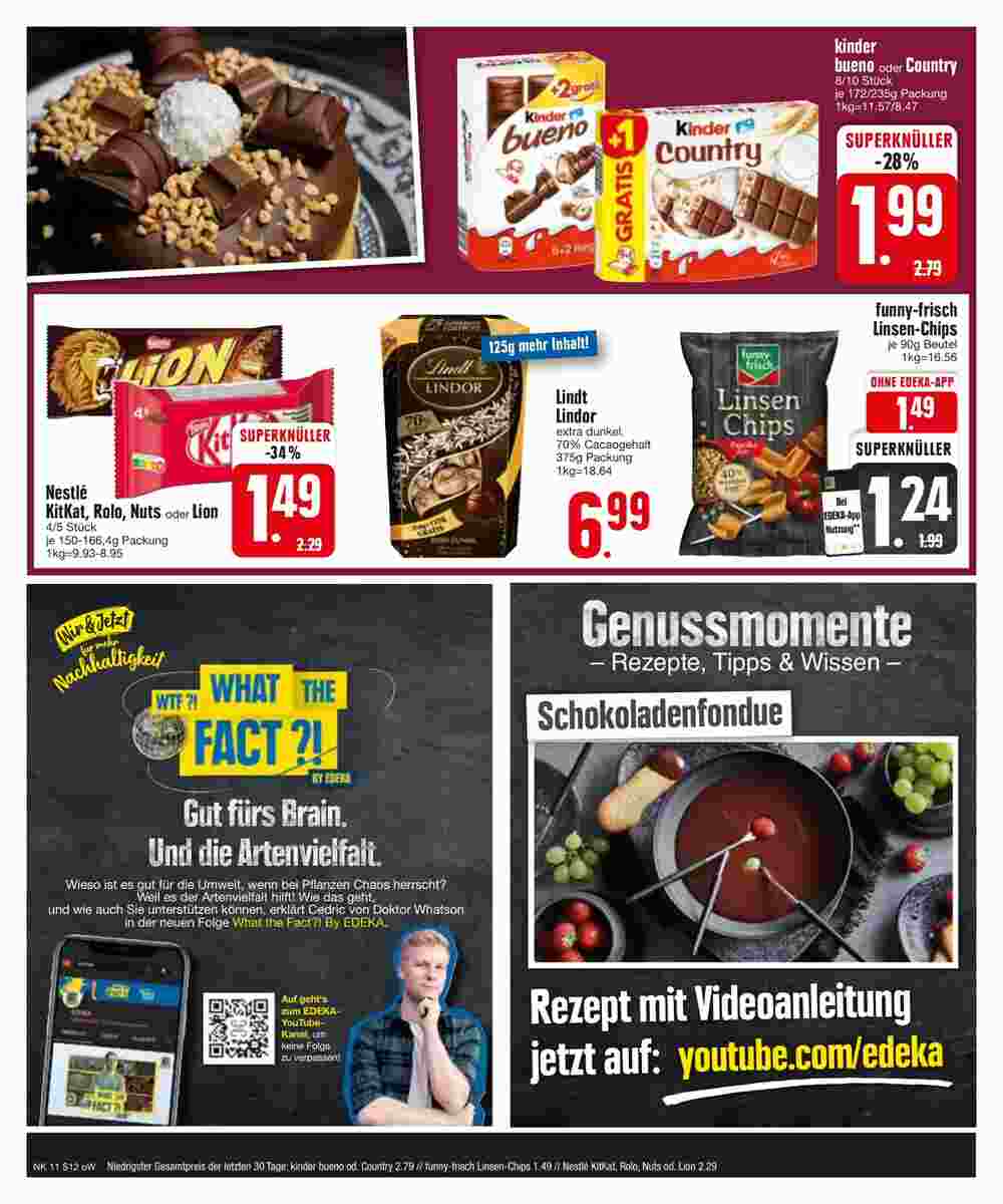 Edeka Scherer Prospekt (ab 11.03.2024) zum Blättern - Seite 13