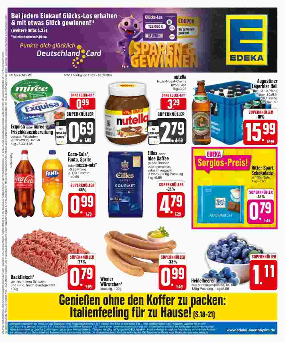 Edeka Scherer Prospekt (ab 11.03.2024) zum Blättern - Seite 2