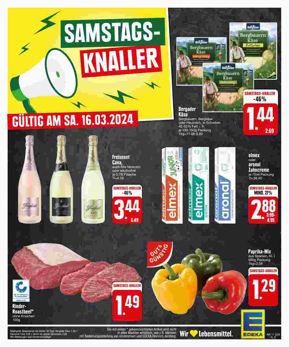 Edeka Scherer Prospekt (ab 11.03.2024) zum Blättern - Seite 29