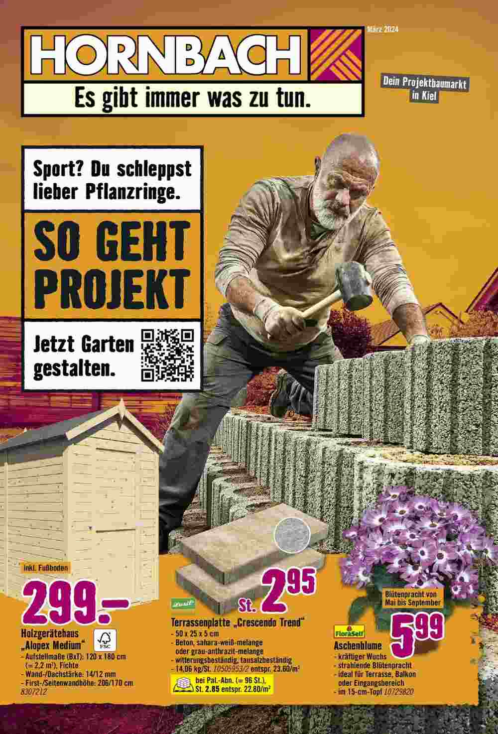 Hornbach Prospekt (ab 12.03.2024) zum Blättern - Seite 1