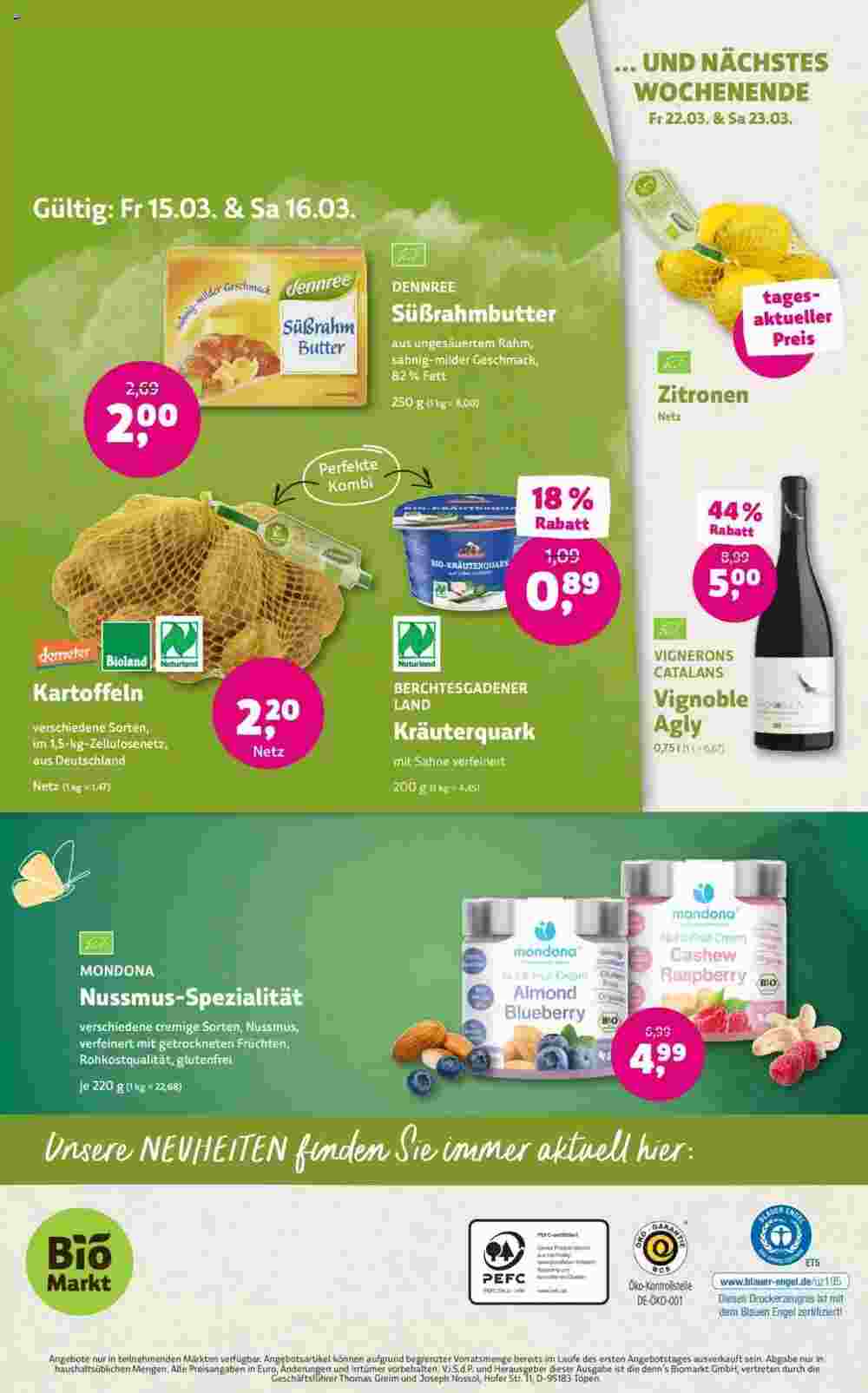 Denns BioMarkt Prospekt (ab 13.03.2024) zum Blättern - Seite 20