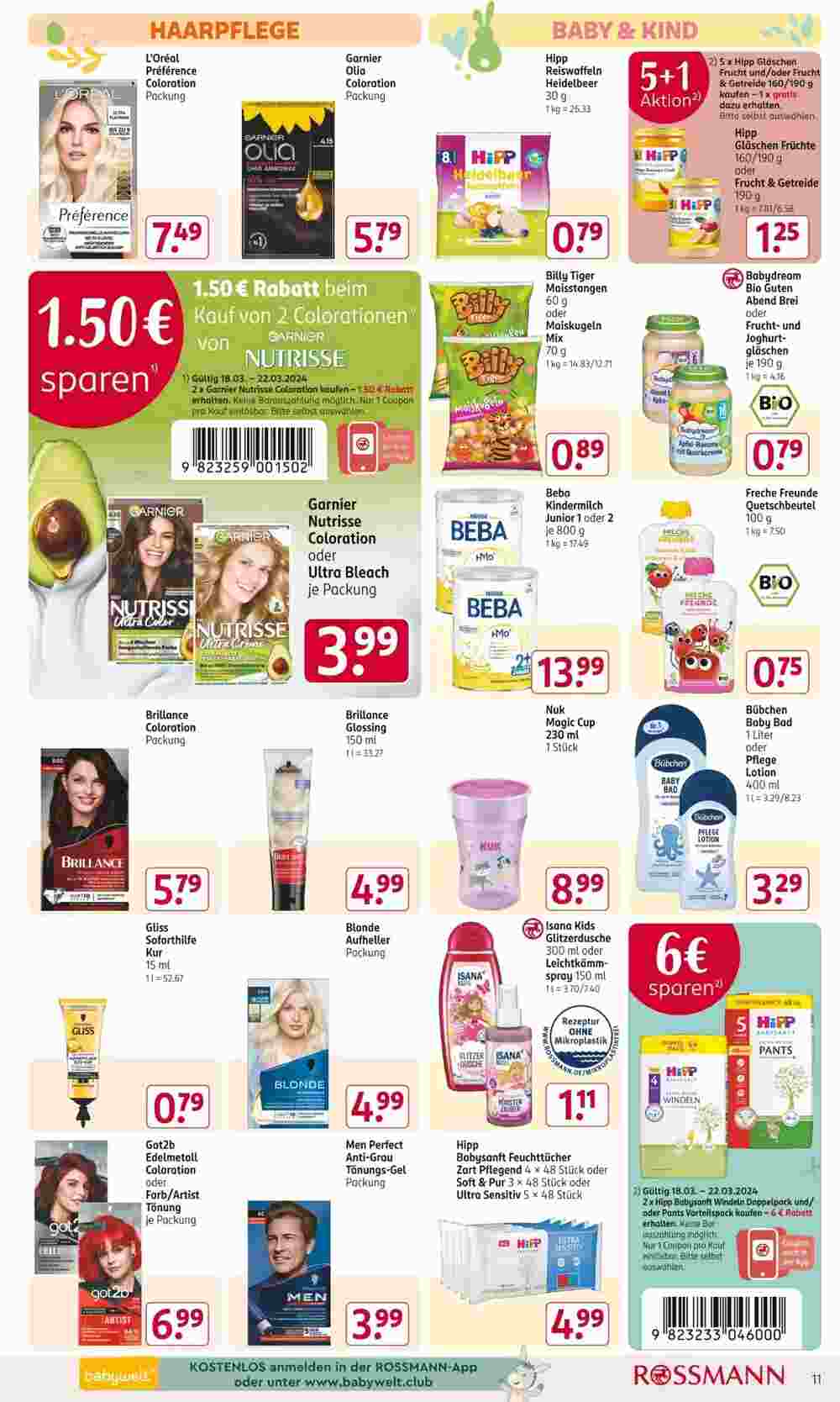 Rossmann Prospekt (ab 17.03.2024) zum Blättern - Seite 11