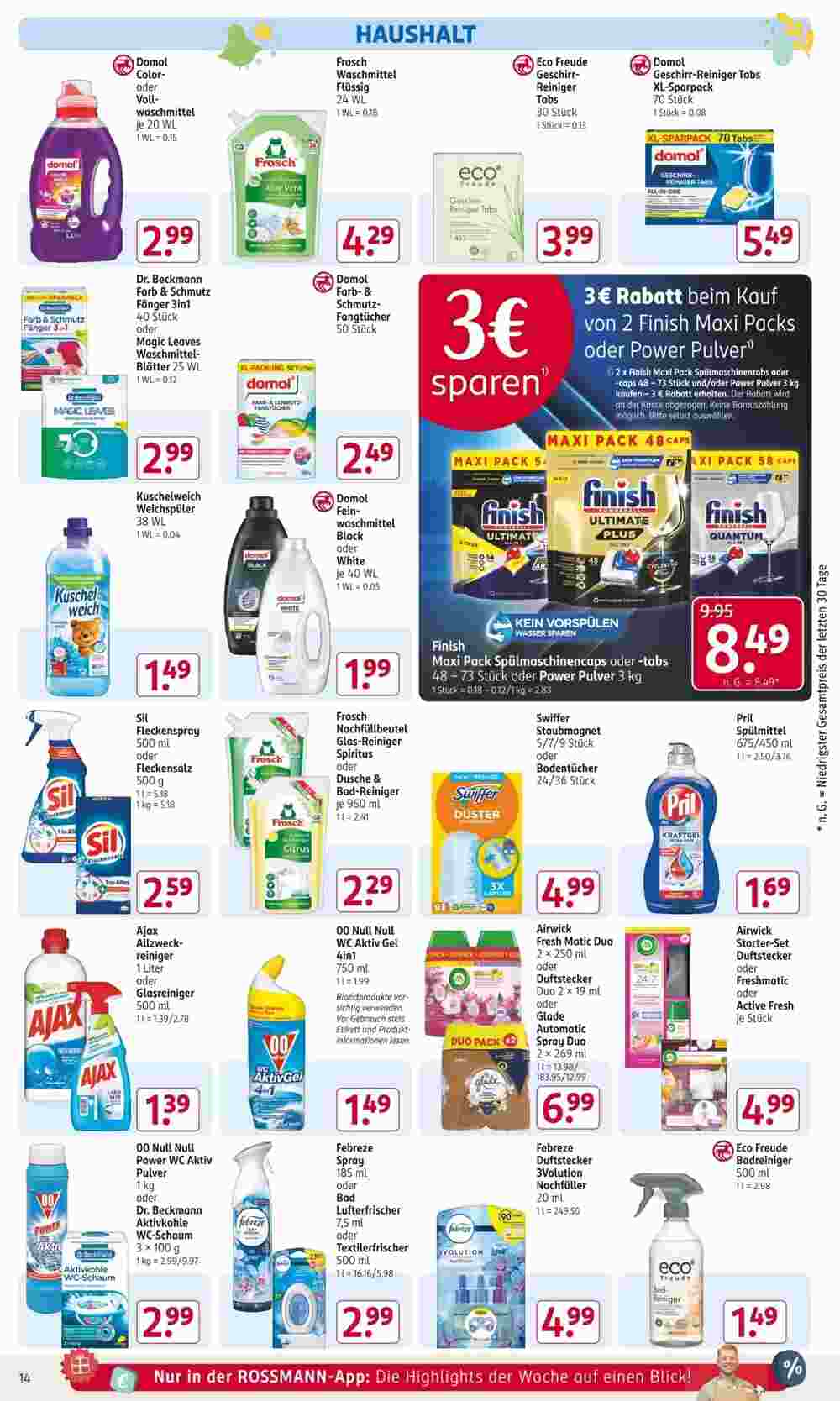 Rossmann Prospekt (ab 17.03.2024) zum Blättern - Seite 14