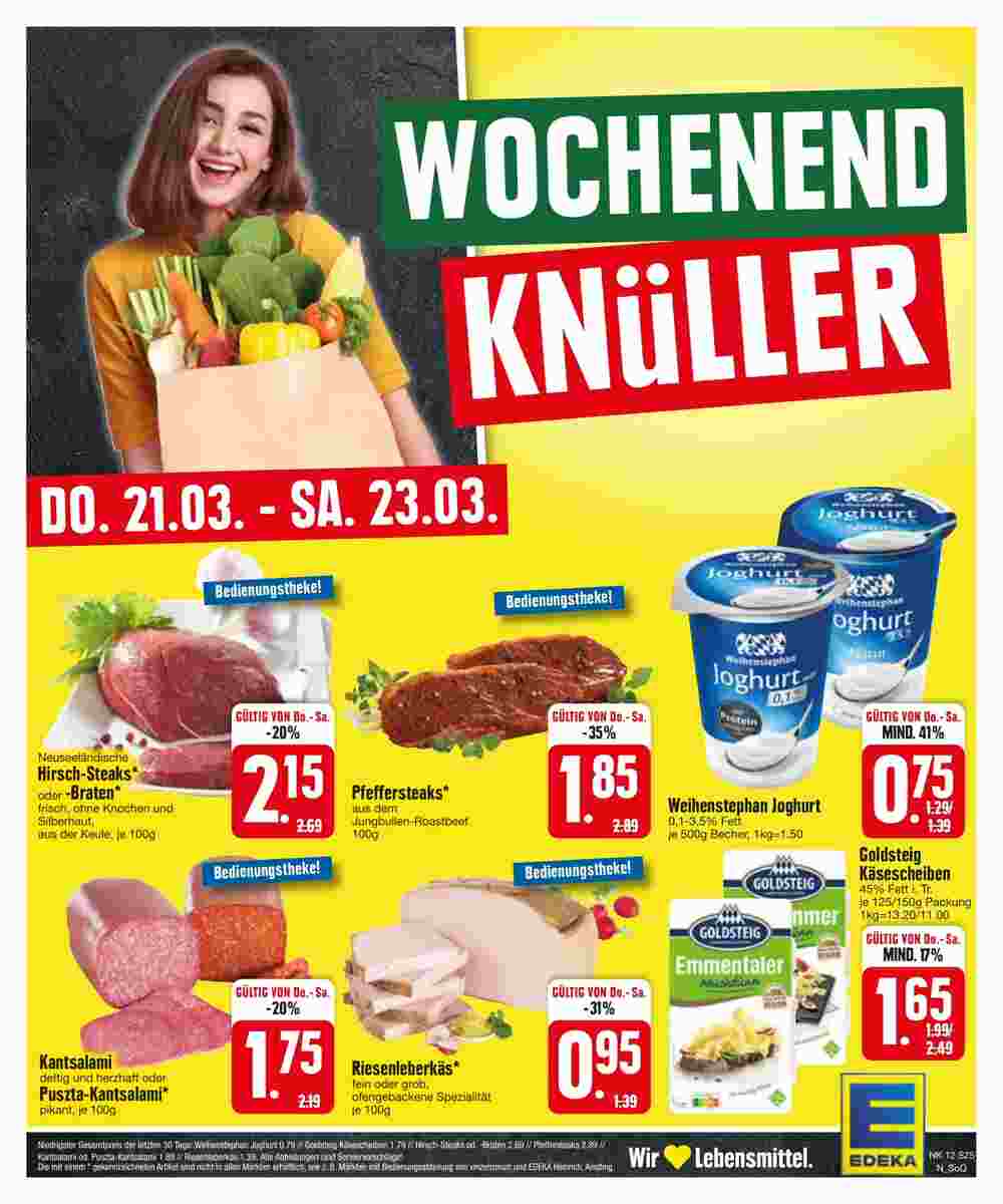 Edeka Scherer Prospekt (ab 18.03.2024) zum Blättern - Seite 28