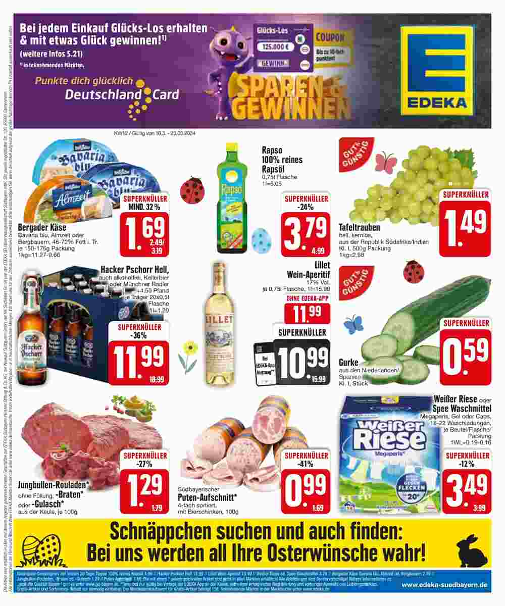 Edeka Scherer Prospekt (ab 18.03.2024) zum Blättern - Seite 4