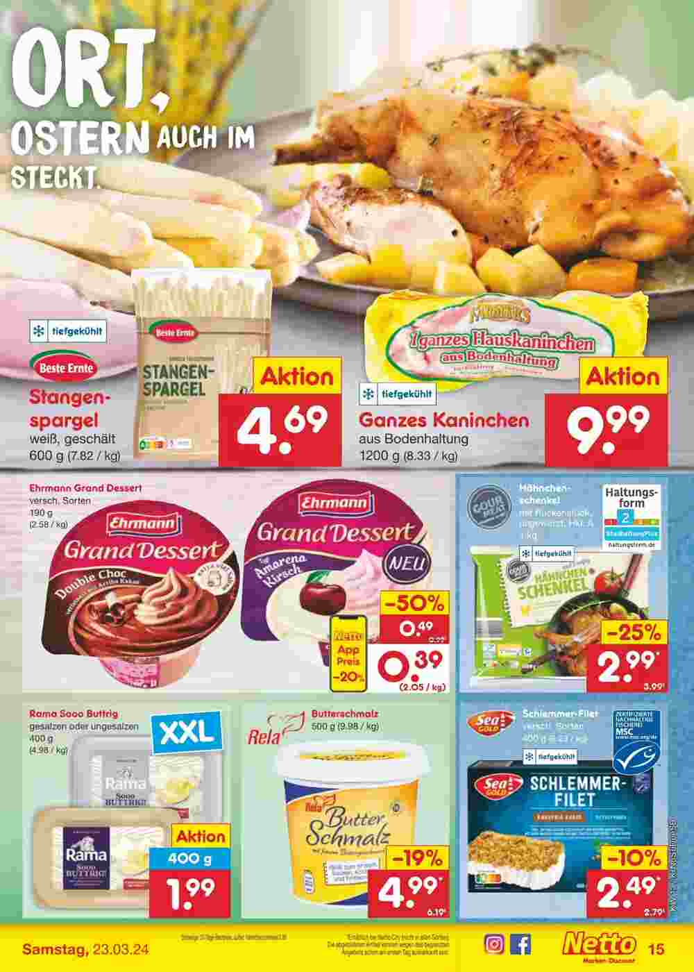 Netto Getränke Discount Prospekt (ab 18.03.2024) zum Blättern - Seite 15