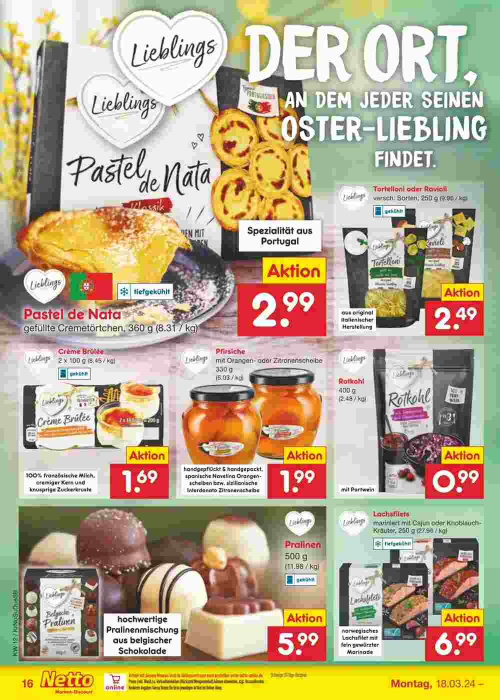 Netto Getränke Discount Prospekt (ab 18.03.2024) zum Blättern - Seite 16