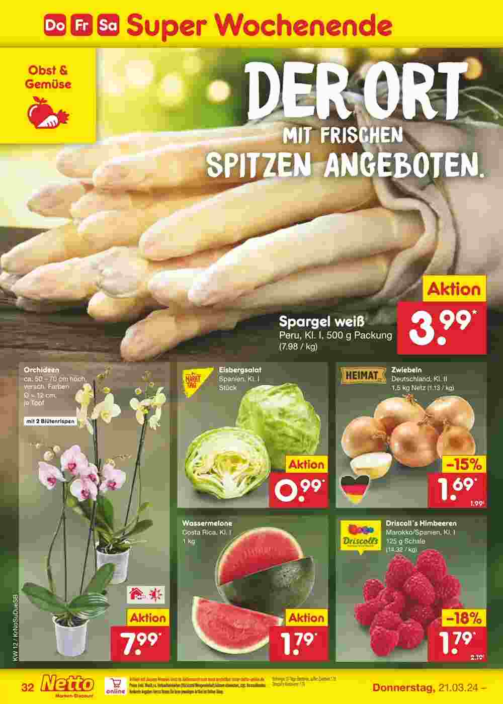 Netto Getränke Discount Prospekt (ab 18.03.2024) zum Blättern - Seite 40