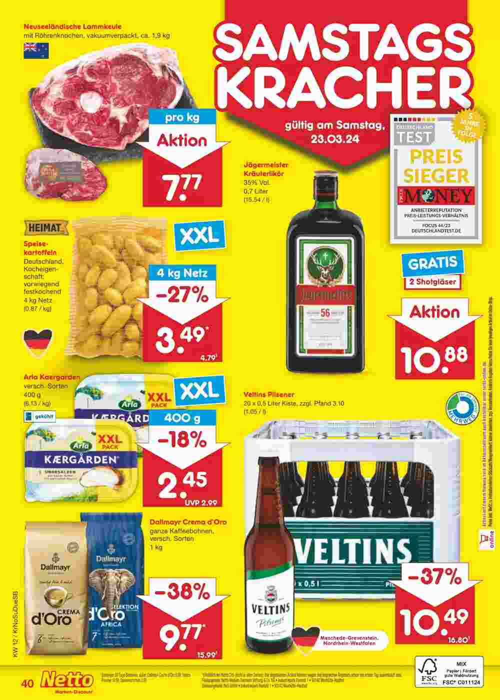 Netto Getränke Discount Prospekt (ab 18.03.2024) zum Blättern - Seite 48