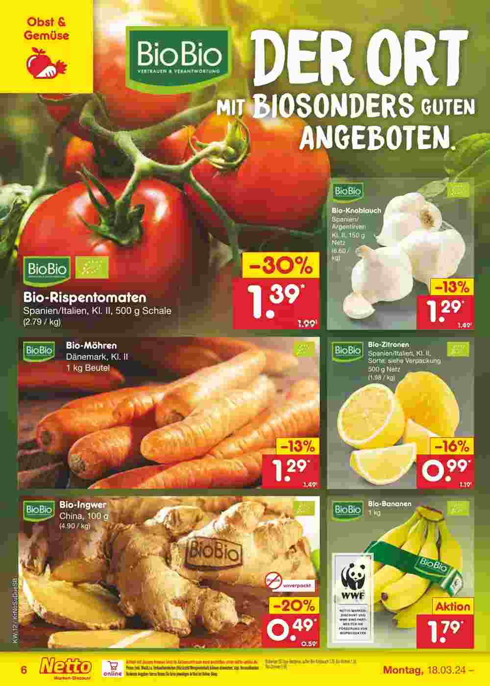 Netto Getränke Discount Prospekt (ab 18.03.2024) zum Blättern - Seite 6