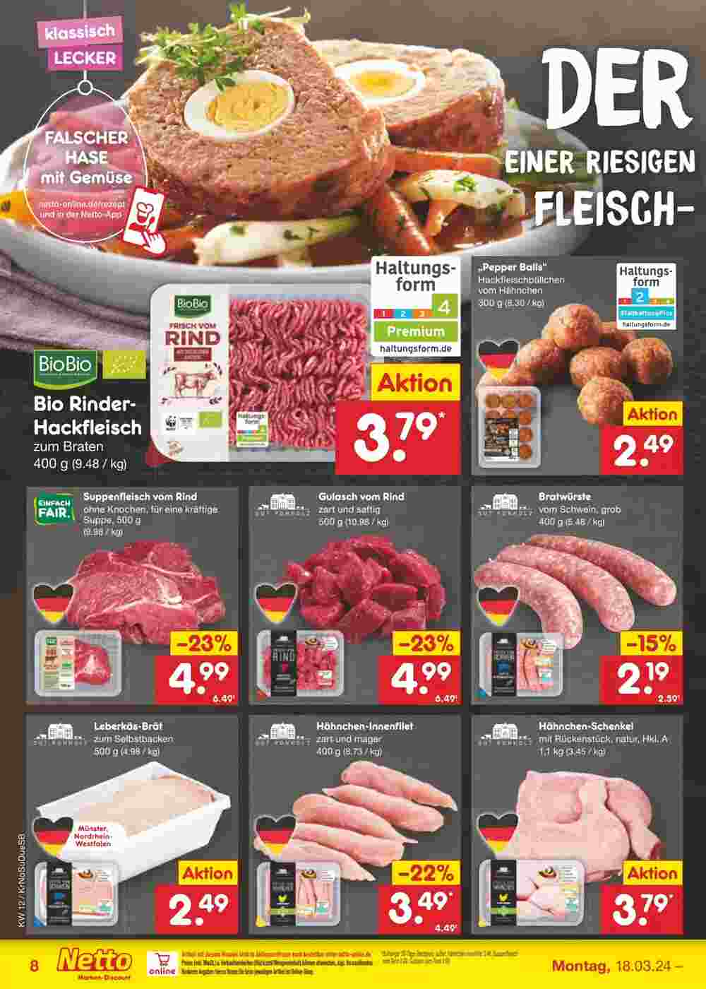 Netto Getränke Discount Prospekt (ab 18.03.2024) zum Blättern - Seite 8