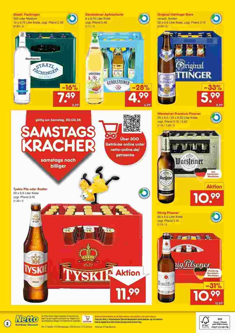 Netto Getränke Discount Prospekt (ab 24.03.2024) zum Blättern - Seite 2