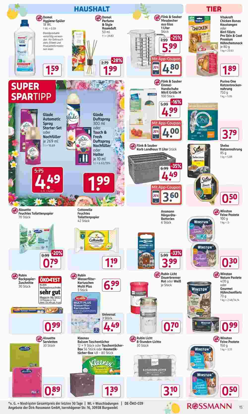 Rossmann Prospekt (ab 25.03.2024) zum Blättern - Seite 15