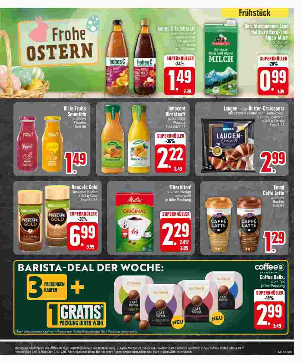 Edeka Scherer Prospekt (ab 25.03.2024) zum Blättern - Seite 16