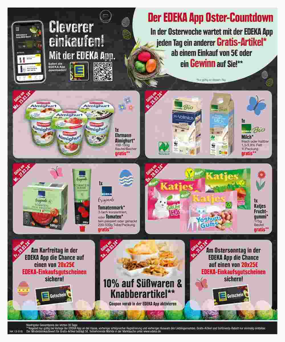 Edeka Scherer Prospekt (ab 25.03.2024) zum Blättern - Seite 21