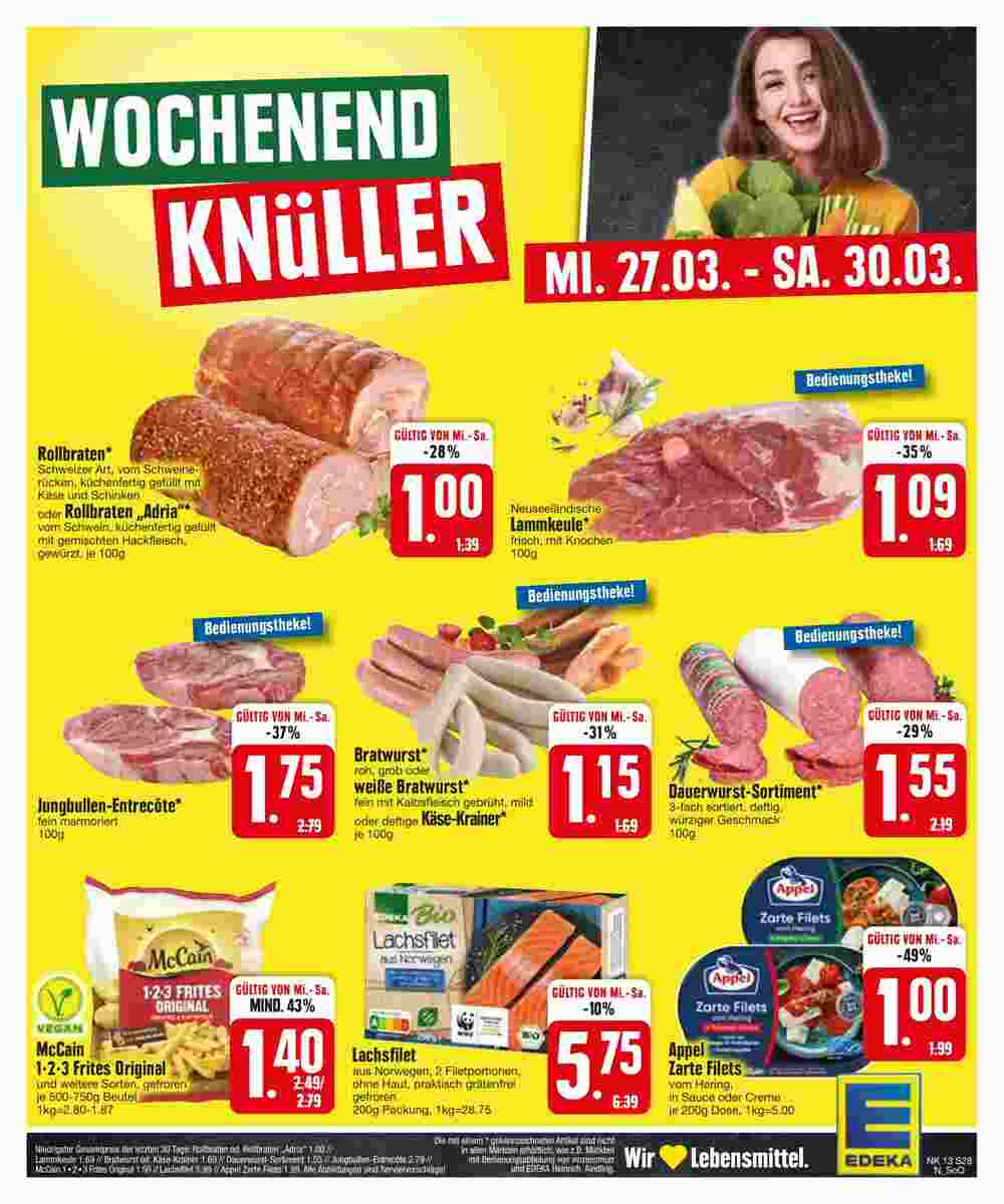 Edeka Scherer Prospekt (ab 25.03.2024) zum Blättern - Seite 31