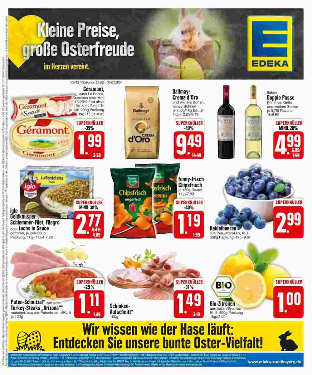 Edeka Scherer Prospekt (ab 25.03.2024) zum Blättern - Seite 4