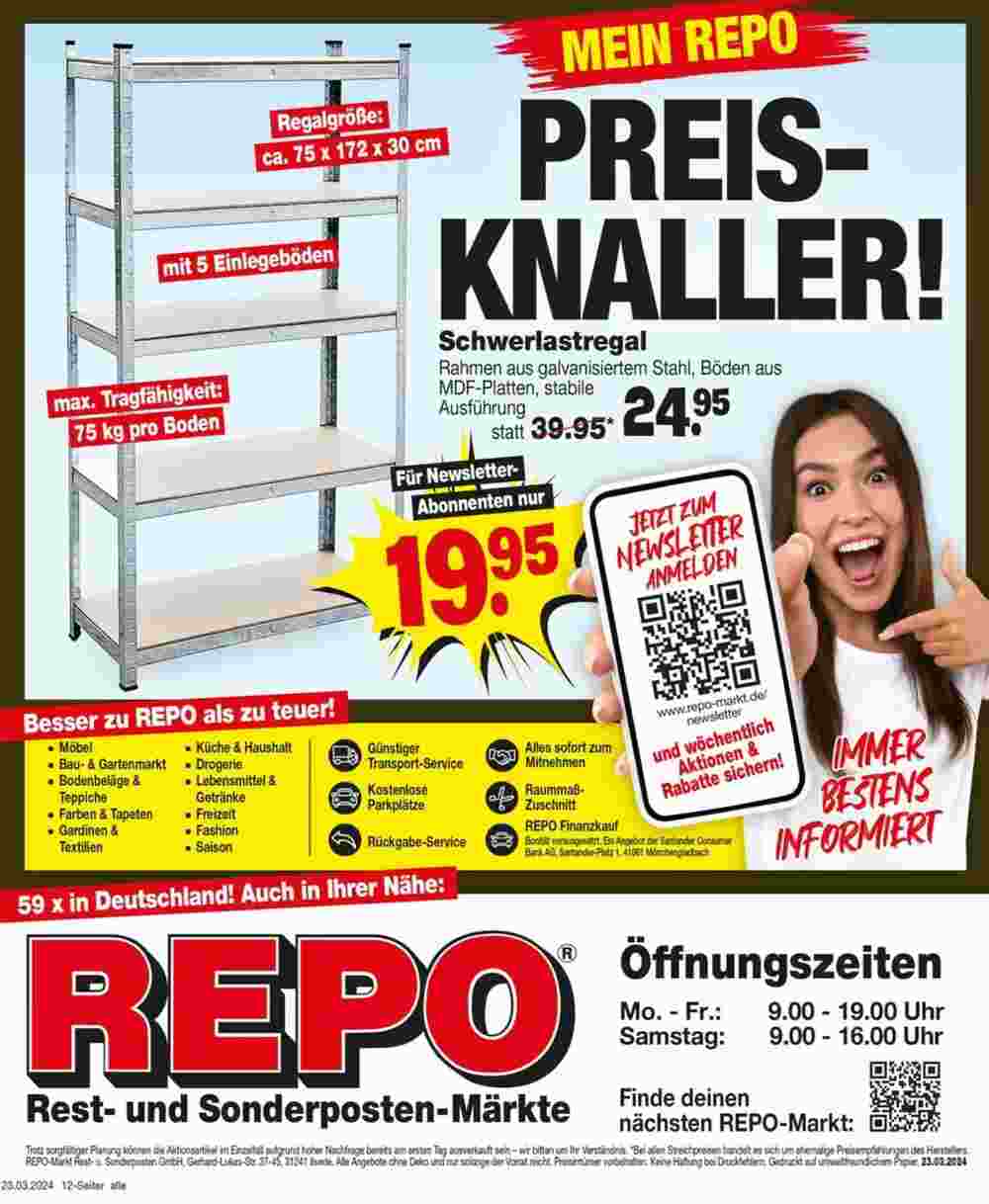 Repo Markt Prospekt (ab 25.03.2024) zum Blättern - Seite 7