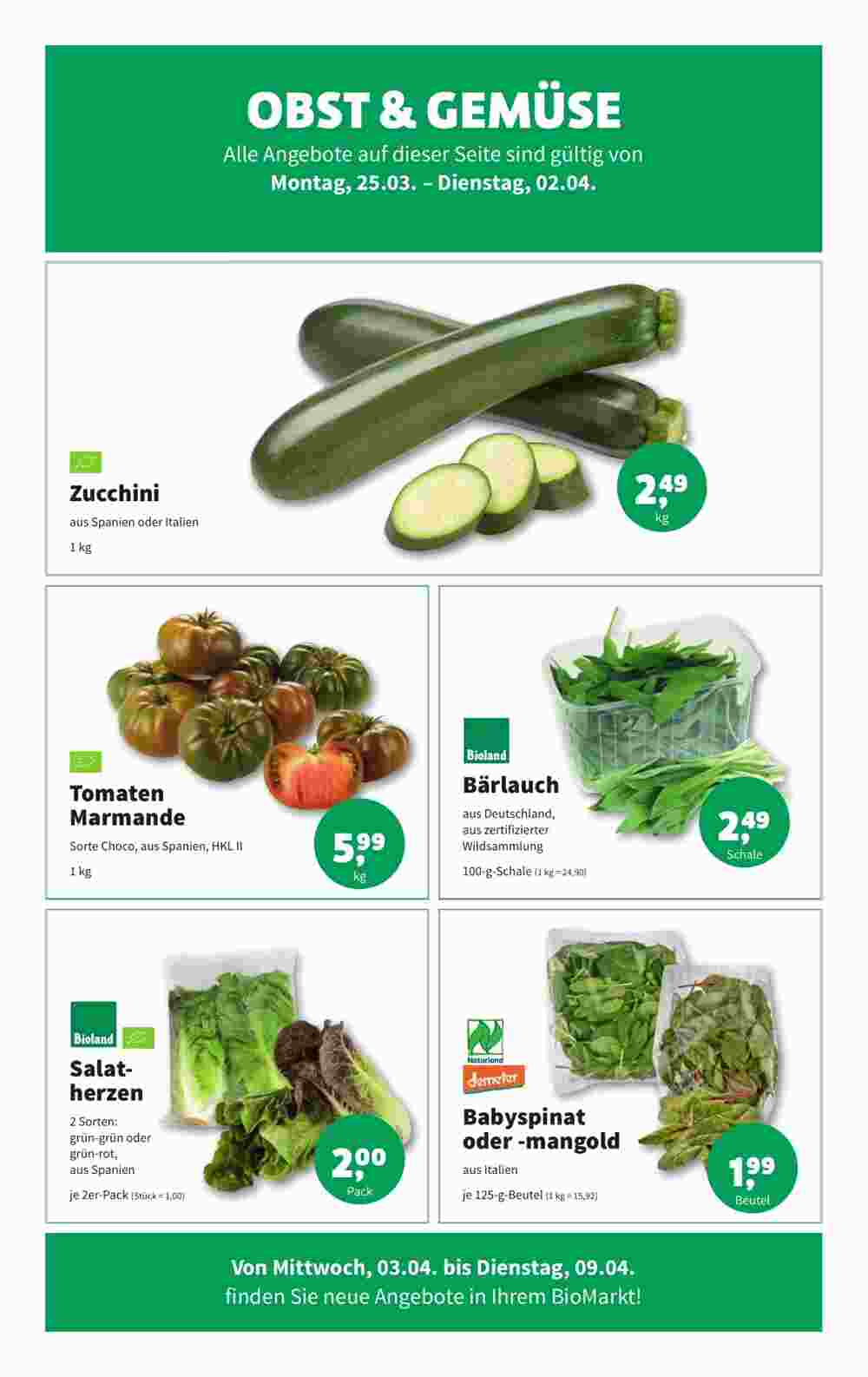 Erdi Biomarkt Prospekt (ab 25.03.2024) zum Blättern - Seite 2