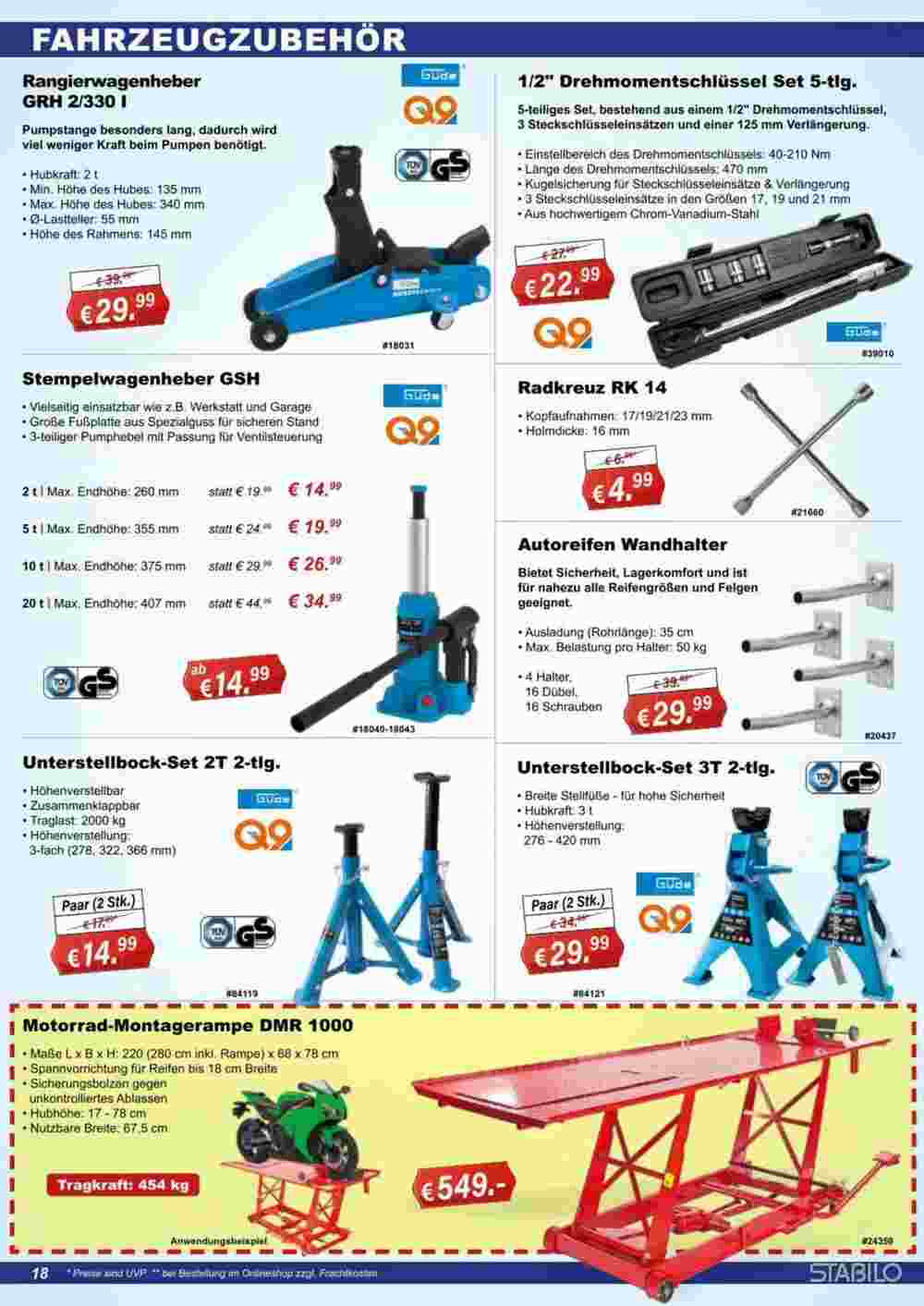 Stabilo Fachmarkt Prospekt (ab 28.03.2024) zum Blättern - Seite 18