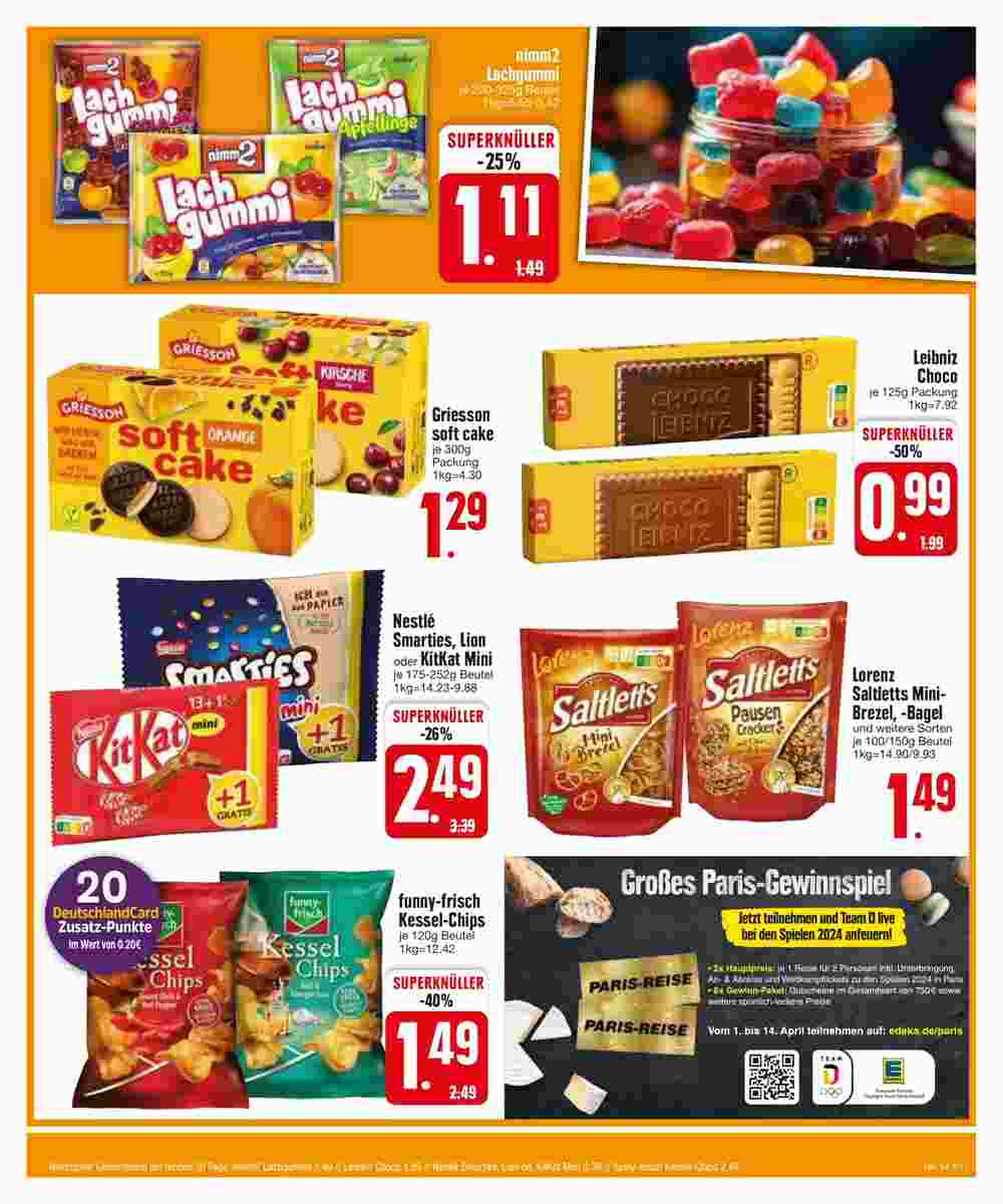 Edeka Scherer Prospekt (ab 01.04.2024) zum Blättern - Seite 12