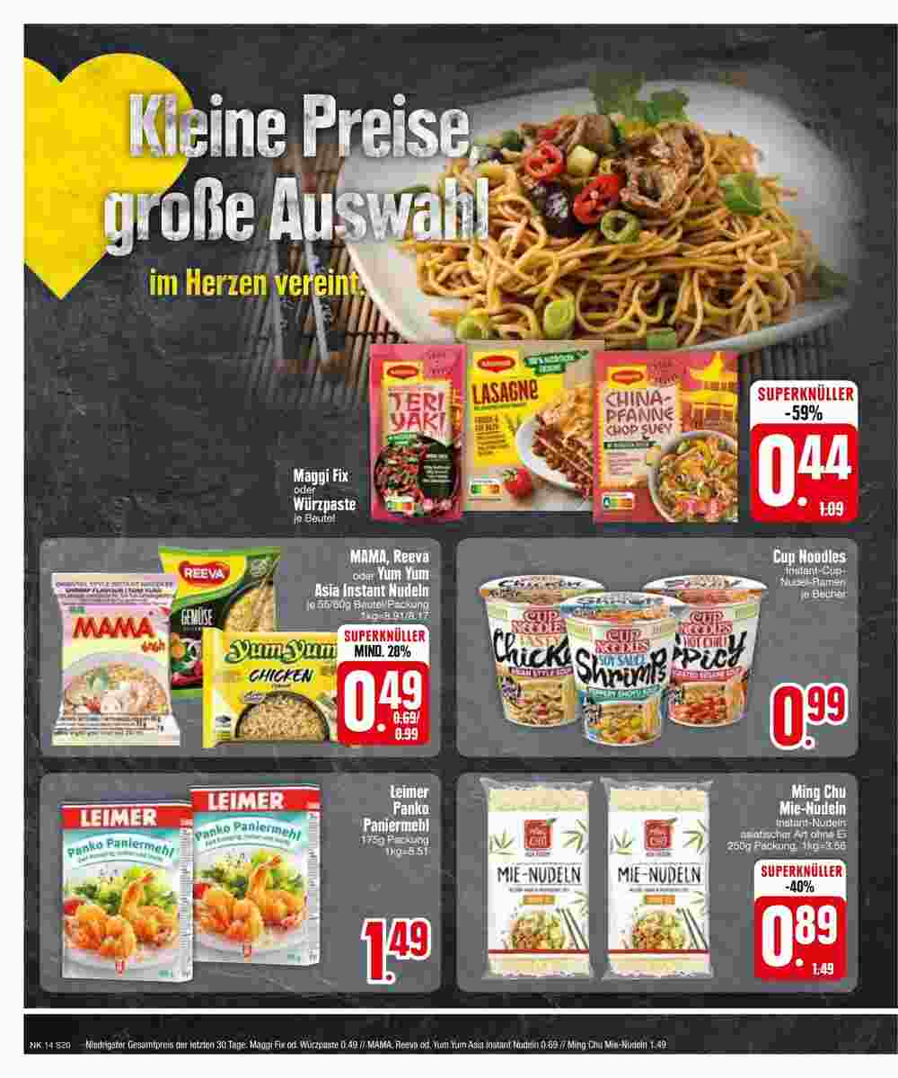 Edeka Scherer Prospekt (ab 01.04.2024) zum Blättern - Seite 21