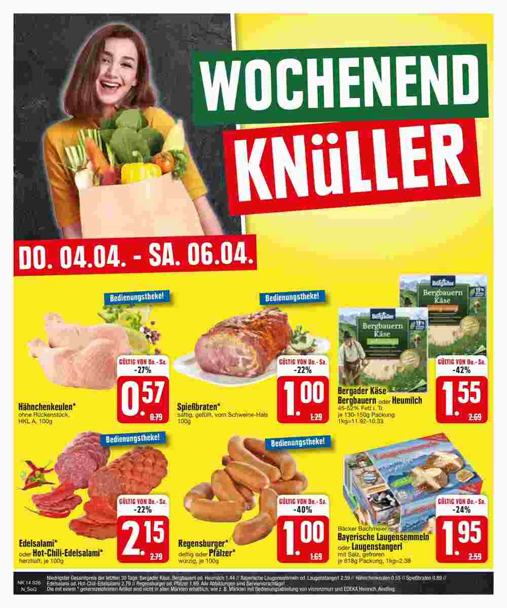 Edeka Scherer Prospekt (ab 01.04.2024) zum Blättern - Seite 27