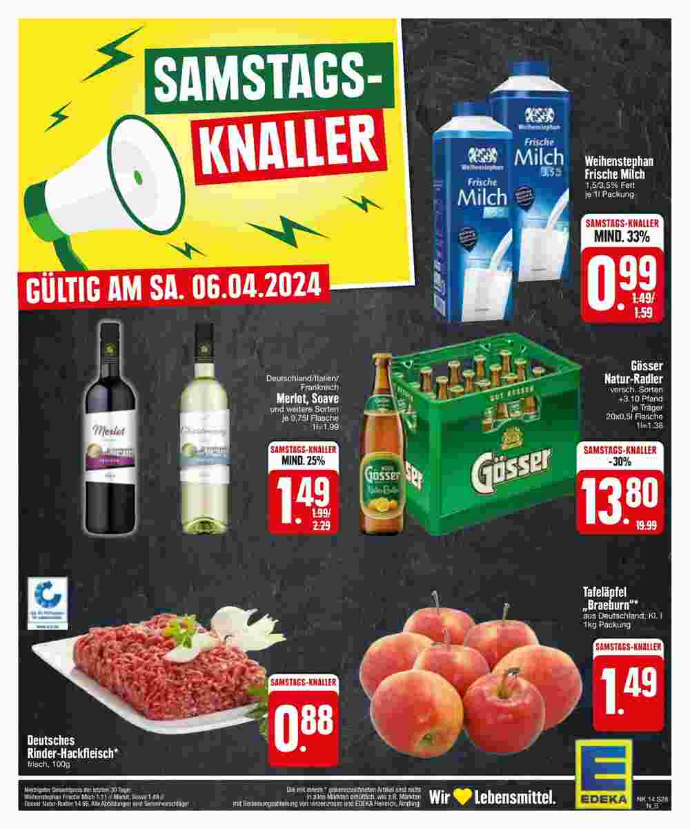 Edeka Scherer Prospekt (ab 01.04.2024) zum Blättern - Seite 29