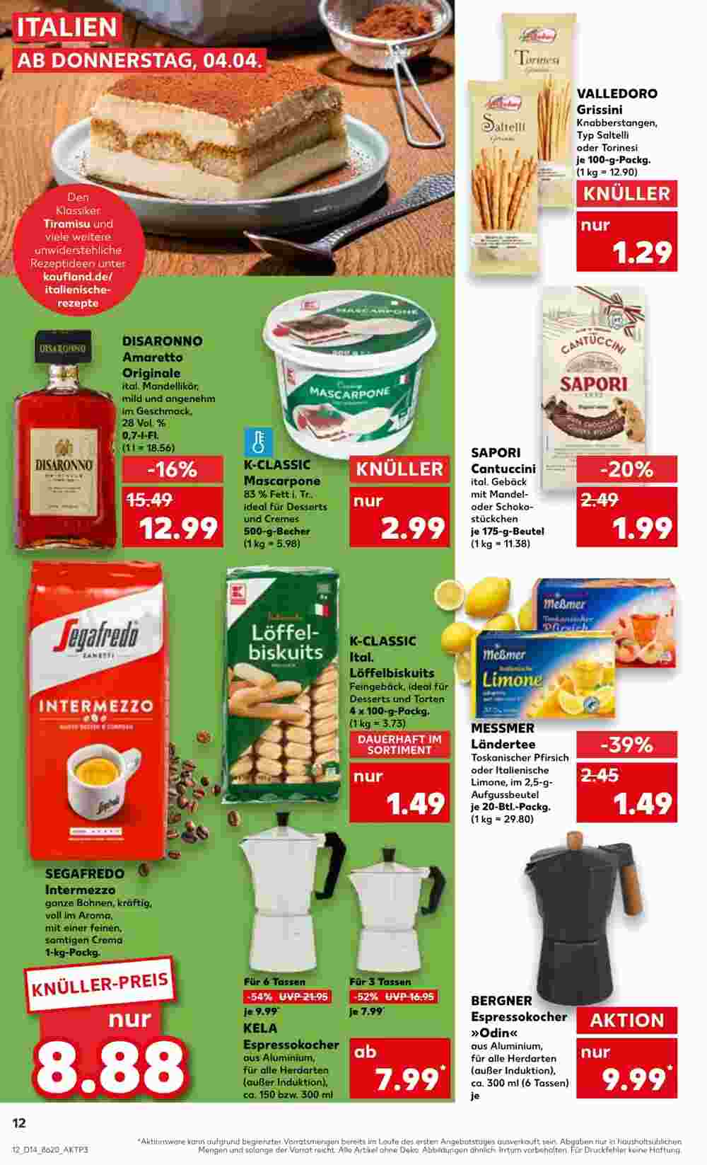 Kaufland Prospekt (ab 04.04.2024) zum Blättern - Seite 12