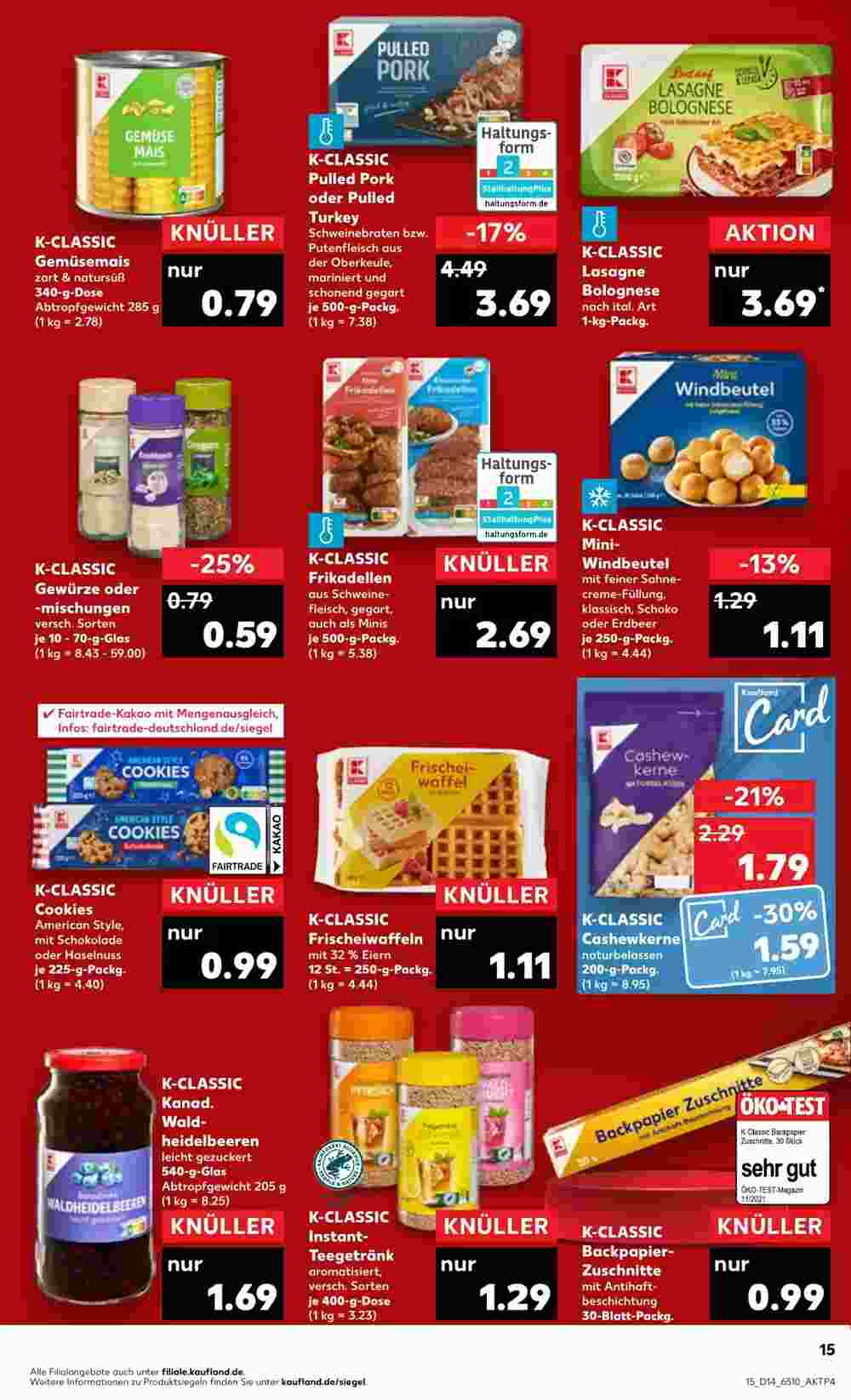 Kaufland Prospekt (ab 04.04.2024) zum Blättern - Seite 15