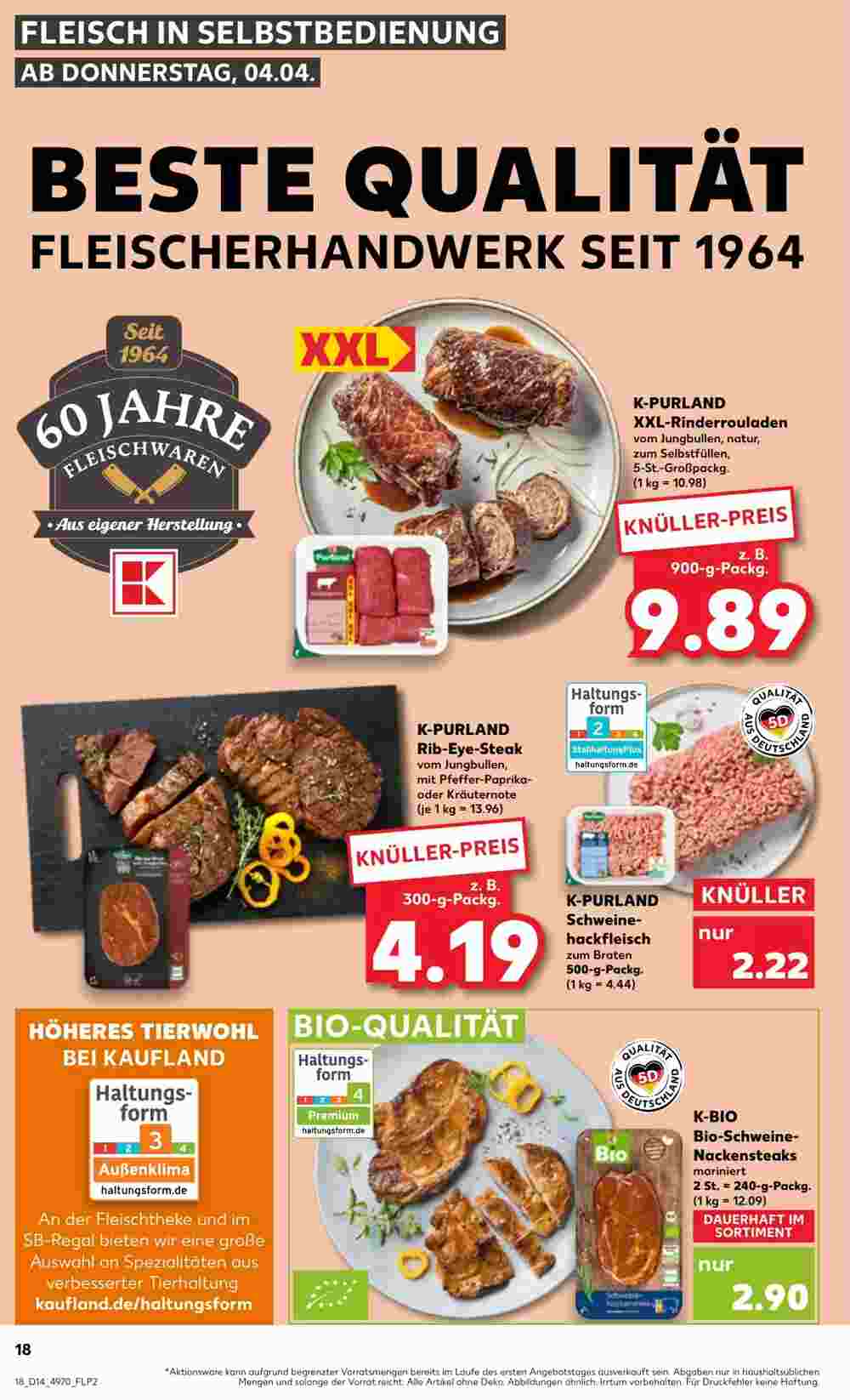 Kaufland Prospekt (ab 04.04.2024) zum Blättern - Seite 18