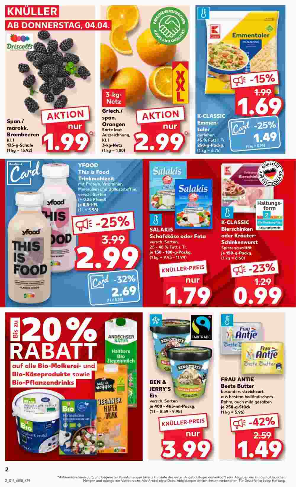 Kaufland Prospekt (ab 04.04.2024) zum Blättern - Seite 2