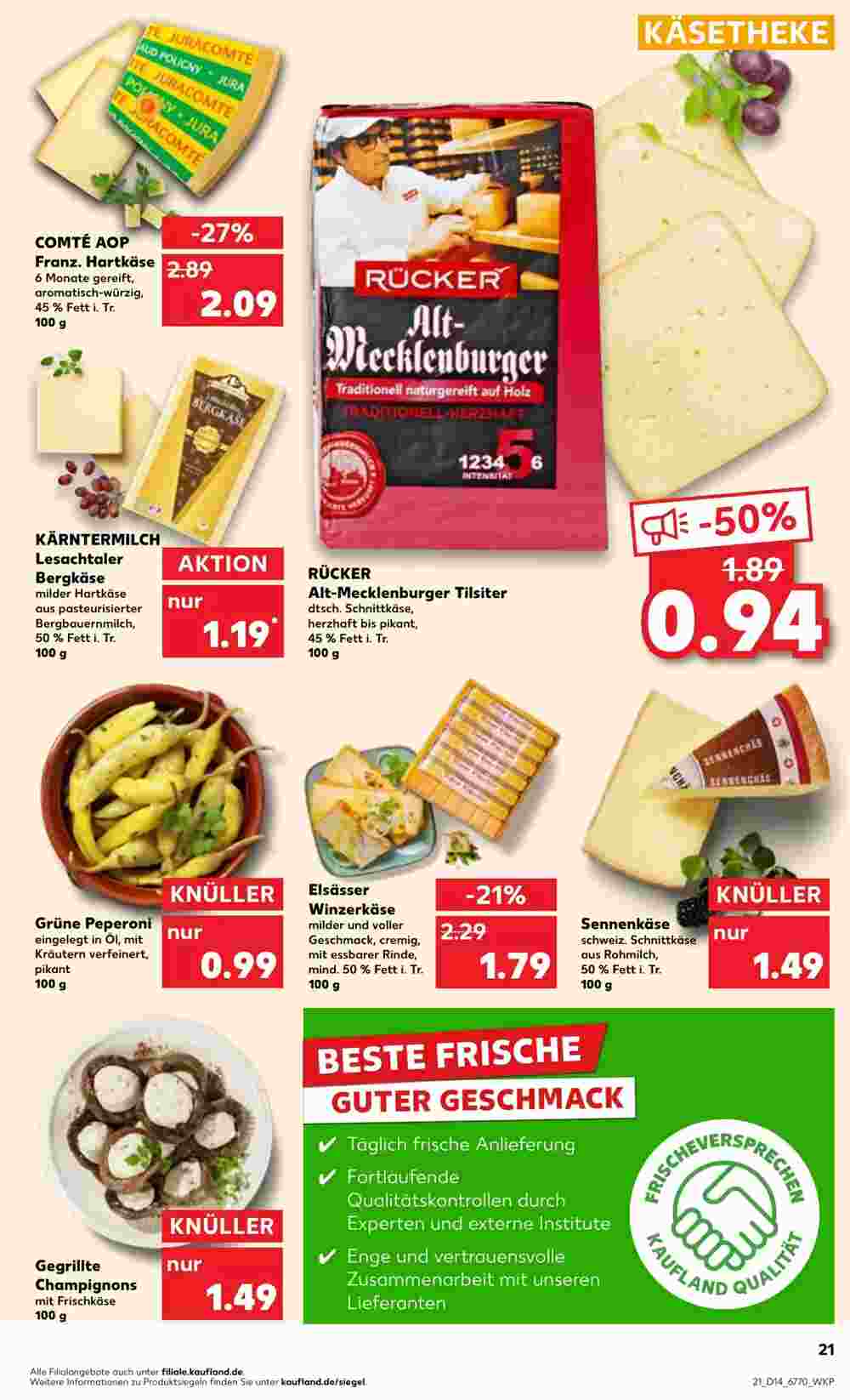 Kaufland Prospekt (ab 04.04.2024) zum Blättern - Seite 21