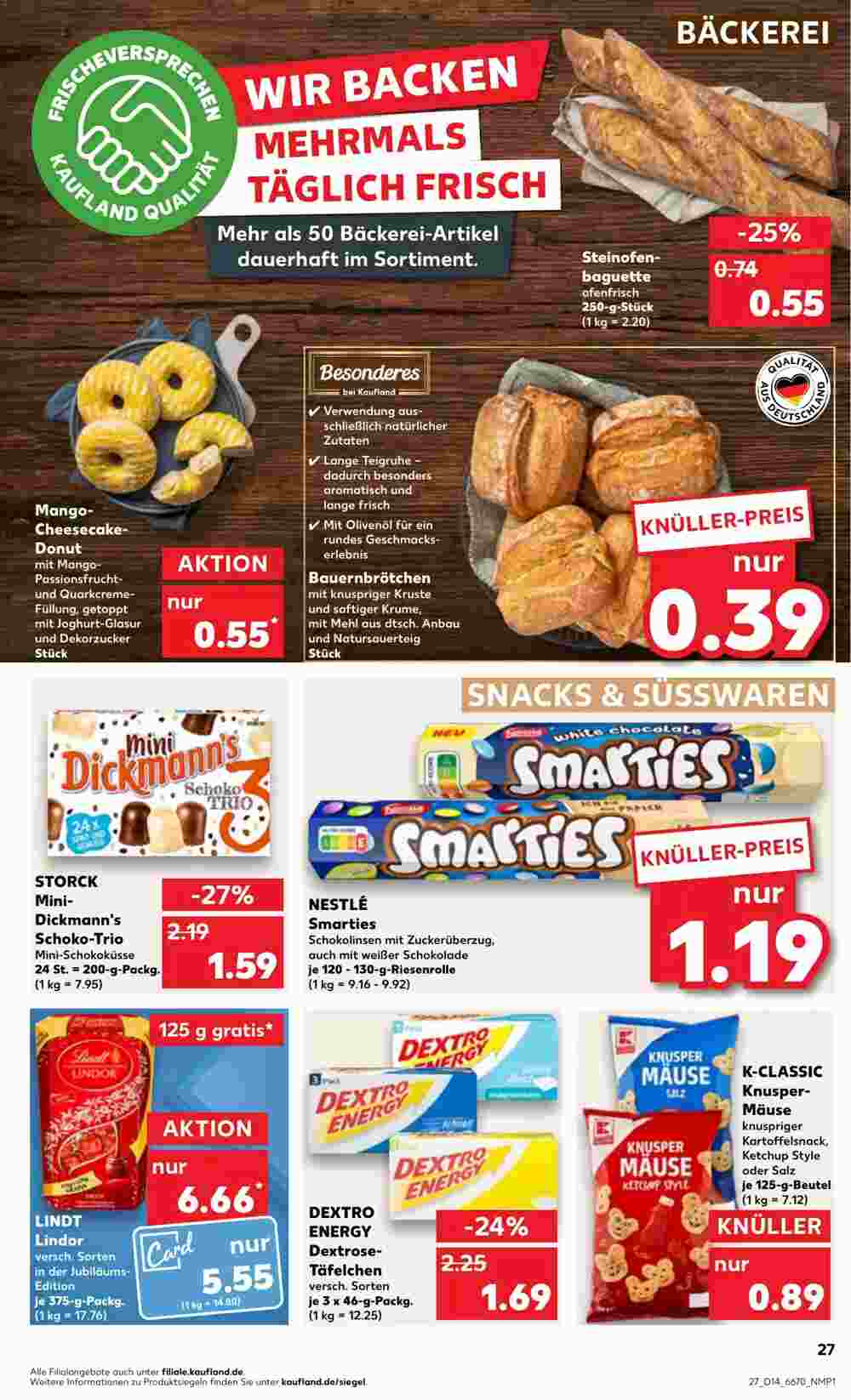 Kaufland Prospekt (ab 04.04.2024) zum Blättern - Seite 27