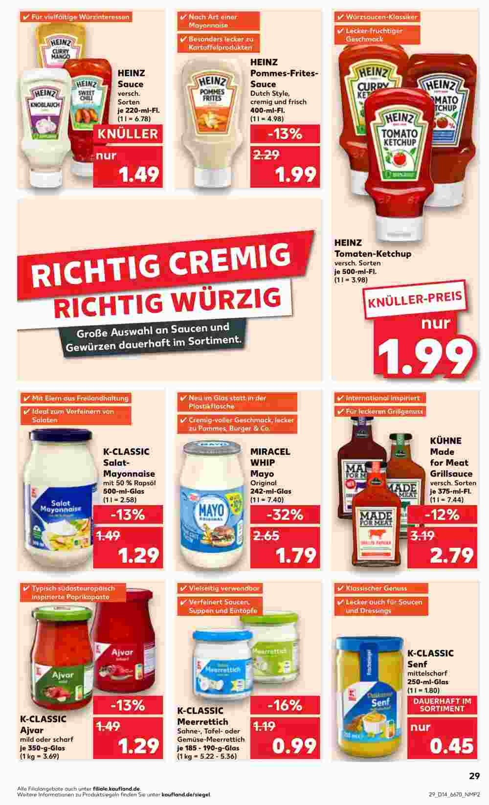 Kaufland Prospekt (ab 04.04.2024) zum Blättern - Seite 29