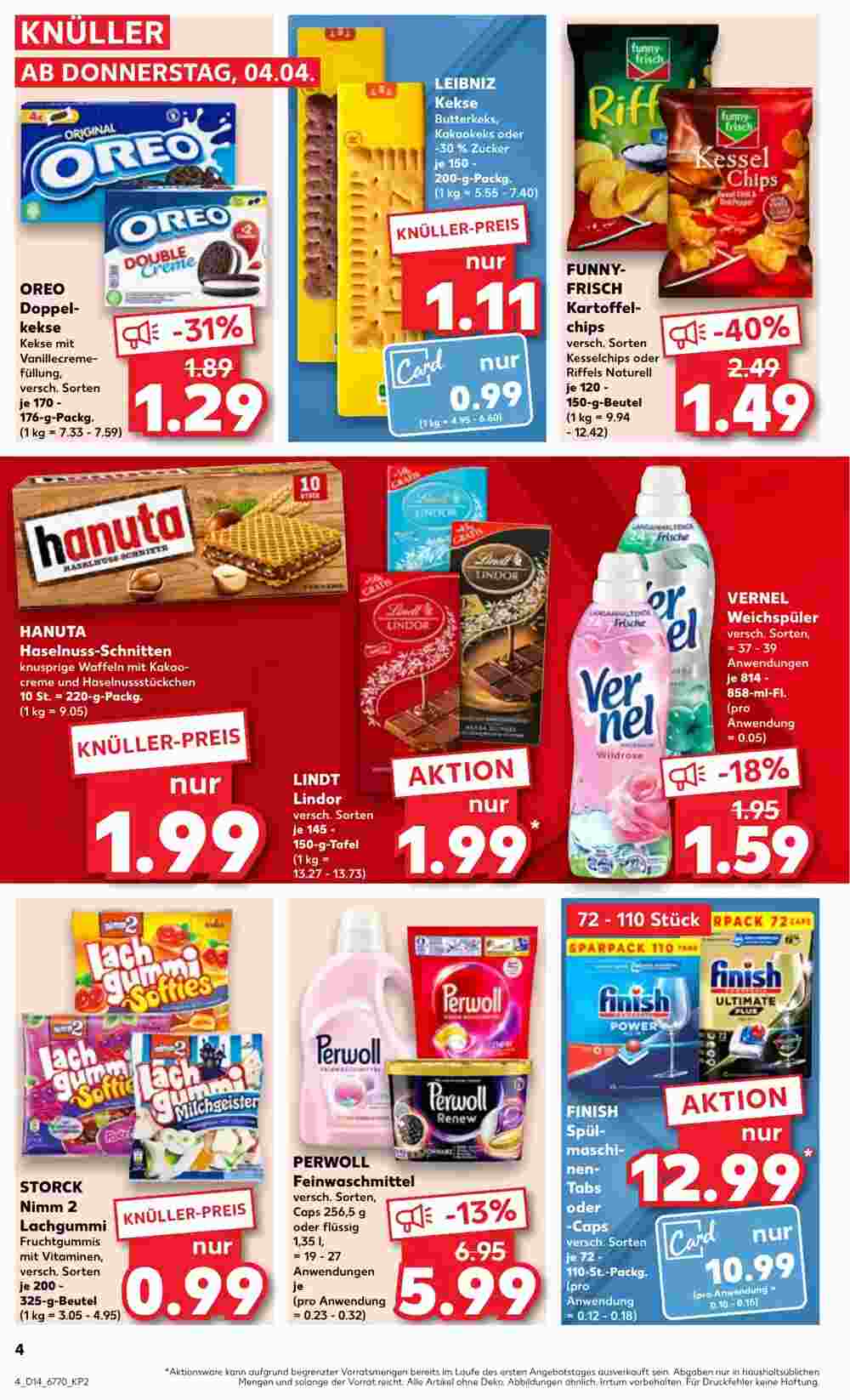 Kaufland Prospekt (ab 04.04.2024) zum Blättern - Seite 4