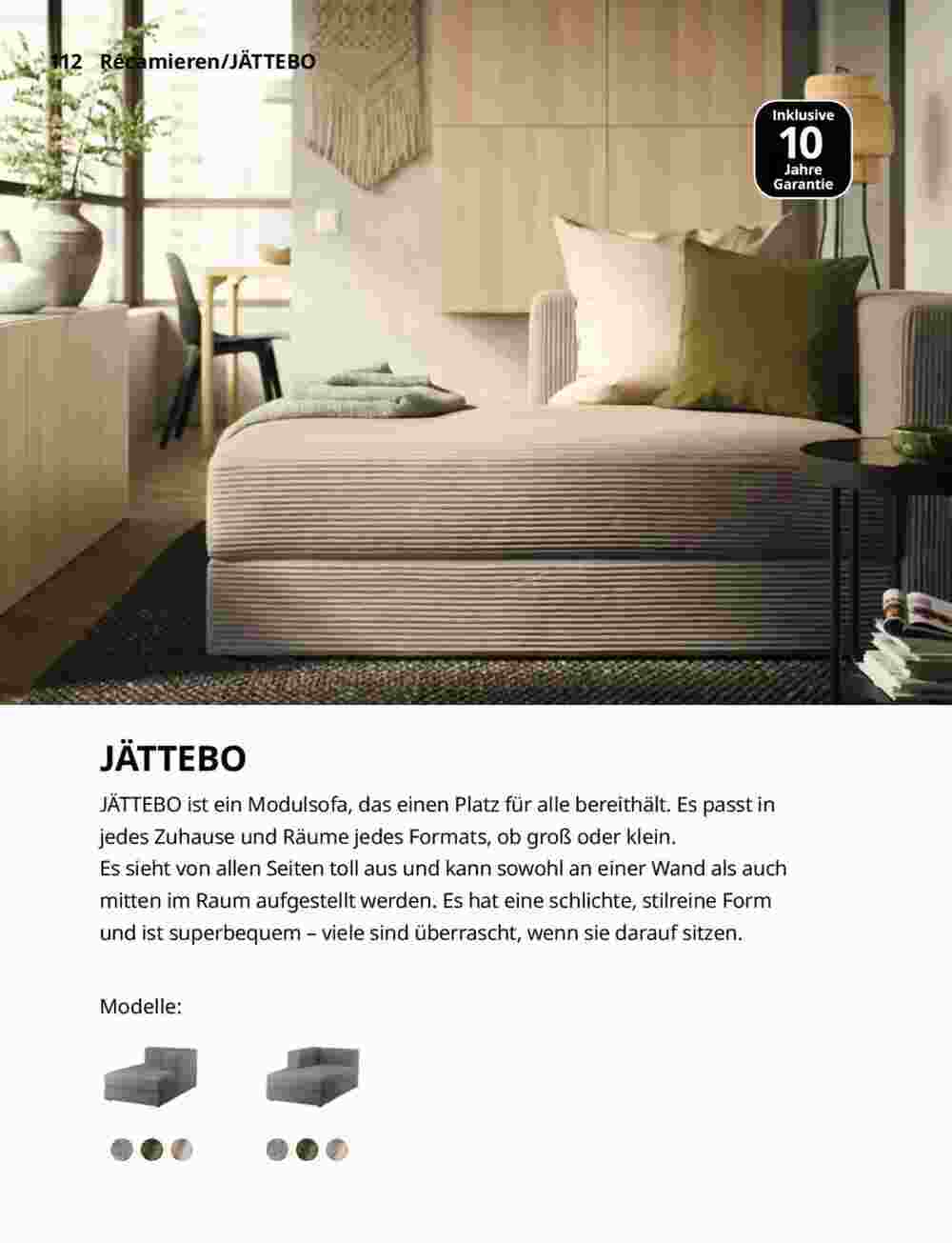 IKEA Prospekt (ab 06.04.2024) zum Blättern - Seite 112