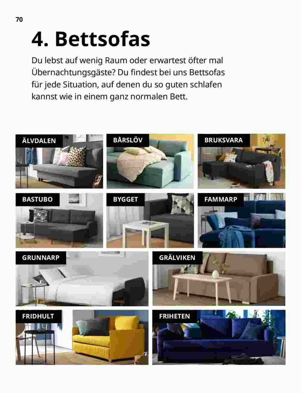 IKEA Prospekt (ab 06.04.2024) zum Blättern - Seite 70