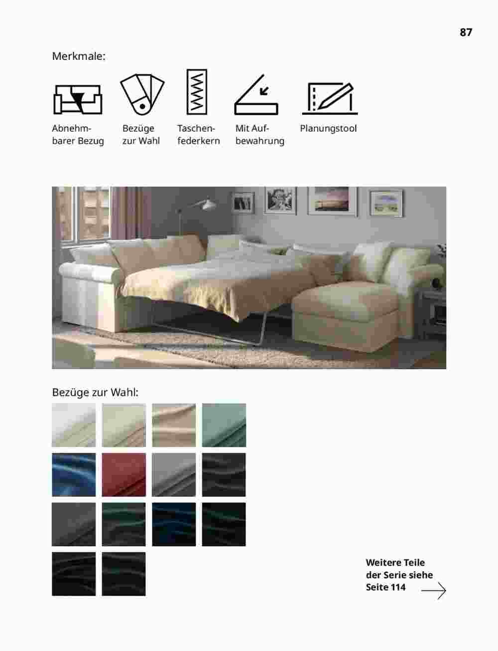 IKEA Prospekt (ab 06.04.2024) zum Blättern - Seite 87