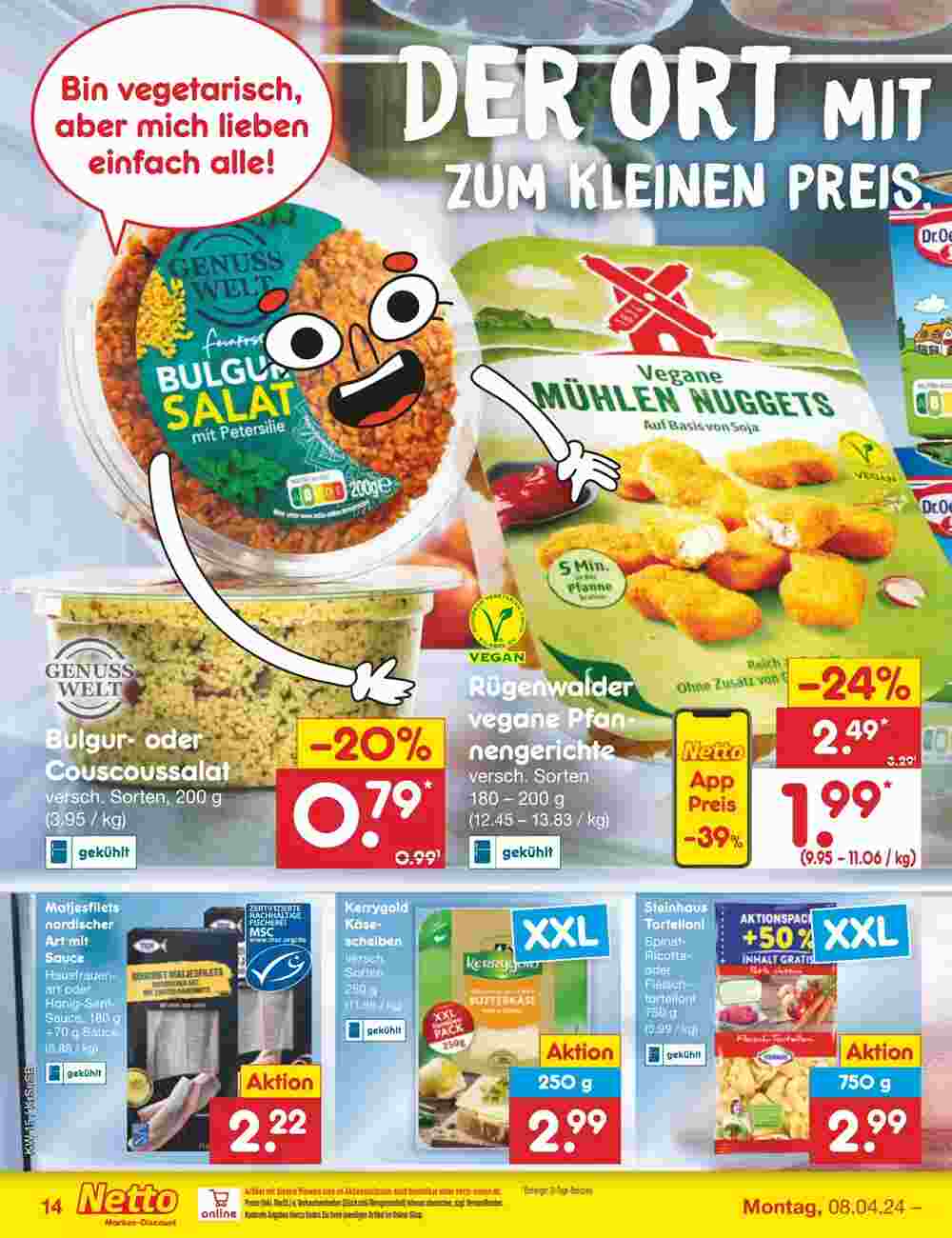 Netto Getränke Discount Prospekt (ab 08.04.2024) zum Blättern - Seite 14