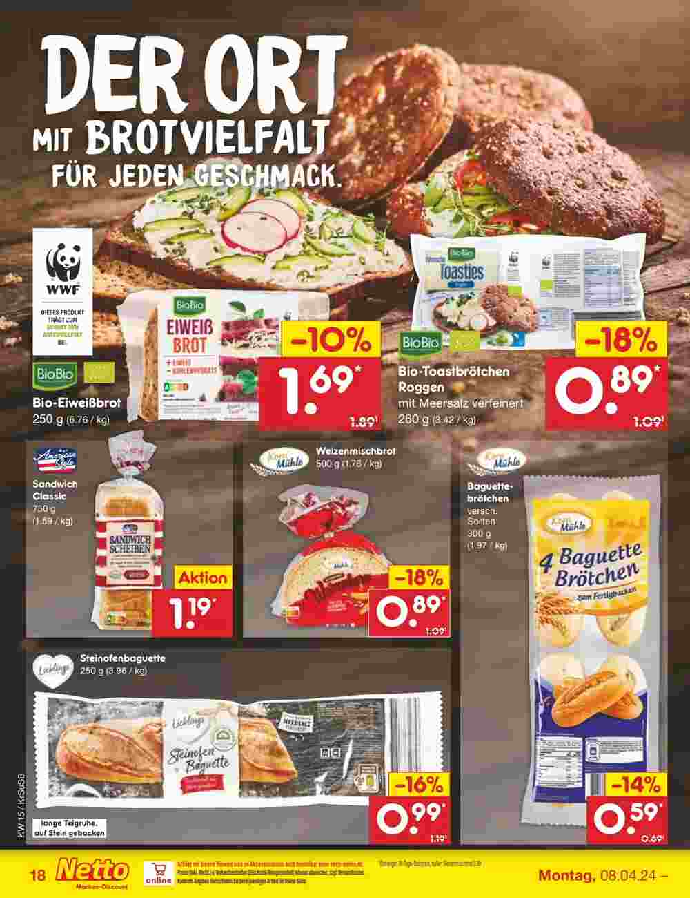 Netto Getränke Discount Prospekt (ab 08.04.2024) zum Blättern - Seite 22