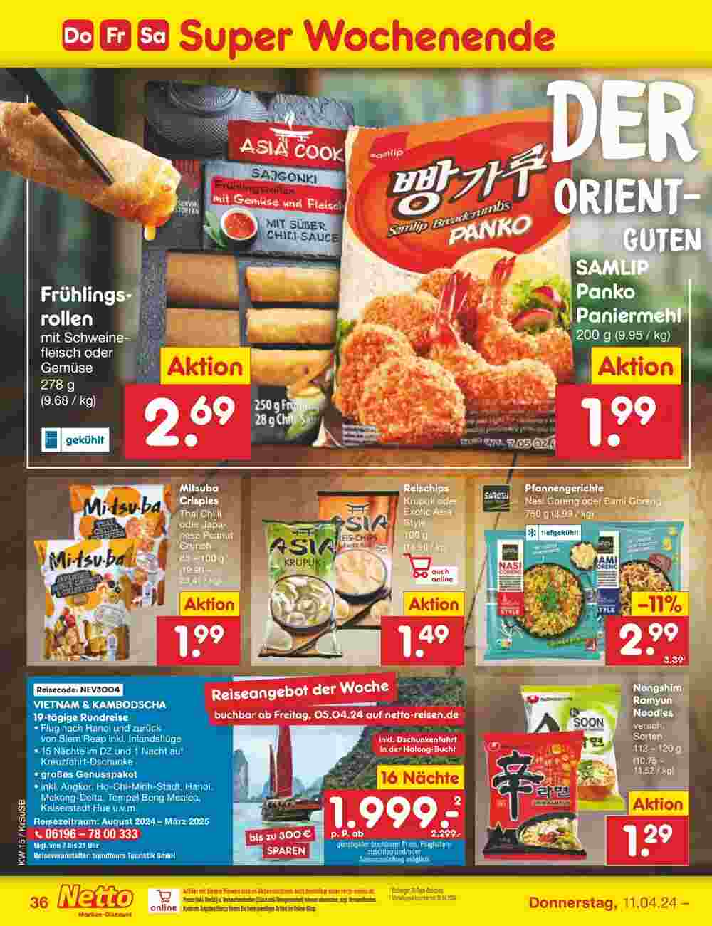 Netto Getränke Discount Prospekt (ab 08.04.2024) zum Blättern - Seite 44